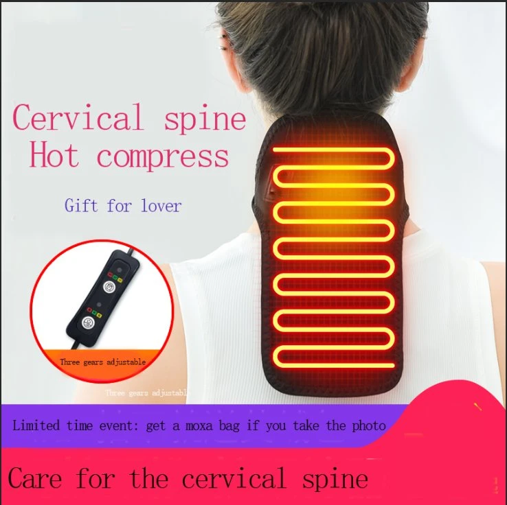 Neck Brace Therapy Home Care Products Pain Relief 5V Heating Element Waterproof Moxibustion Self Heating