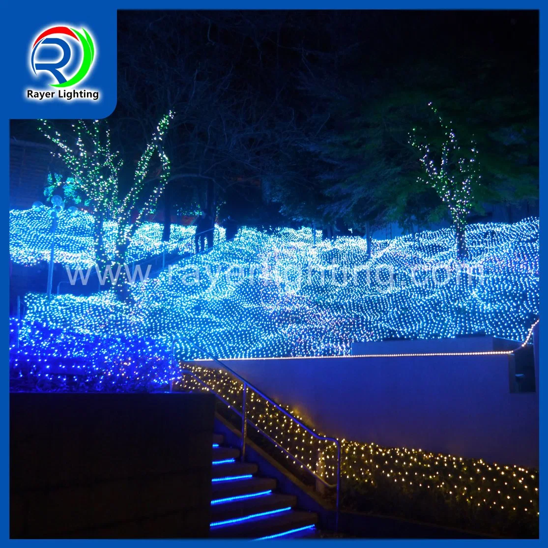 Outdoor Decoration LED Net Street Lighting Walkway Christmas Lights