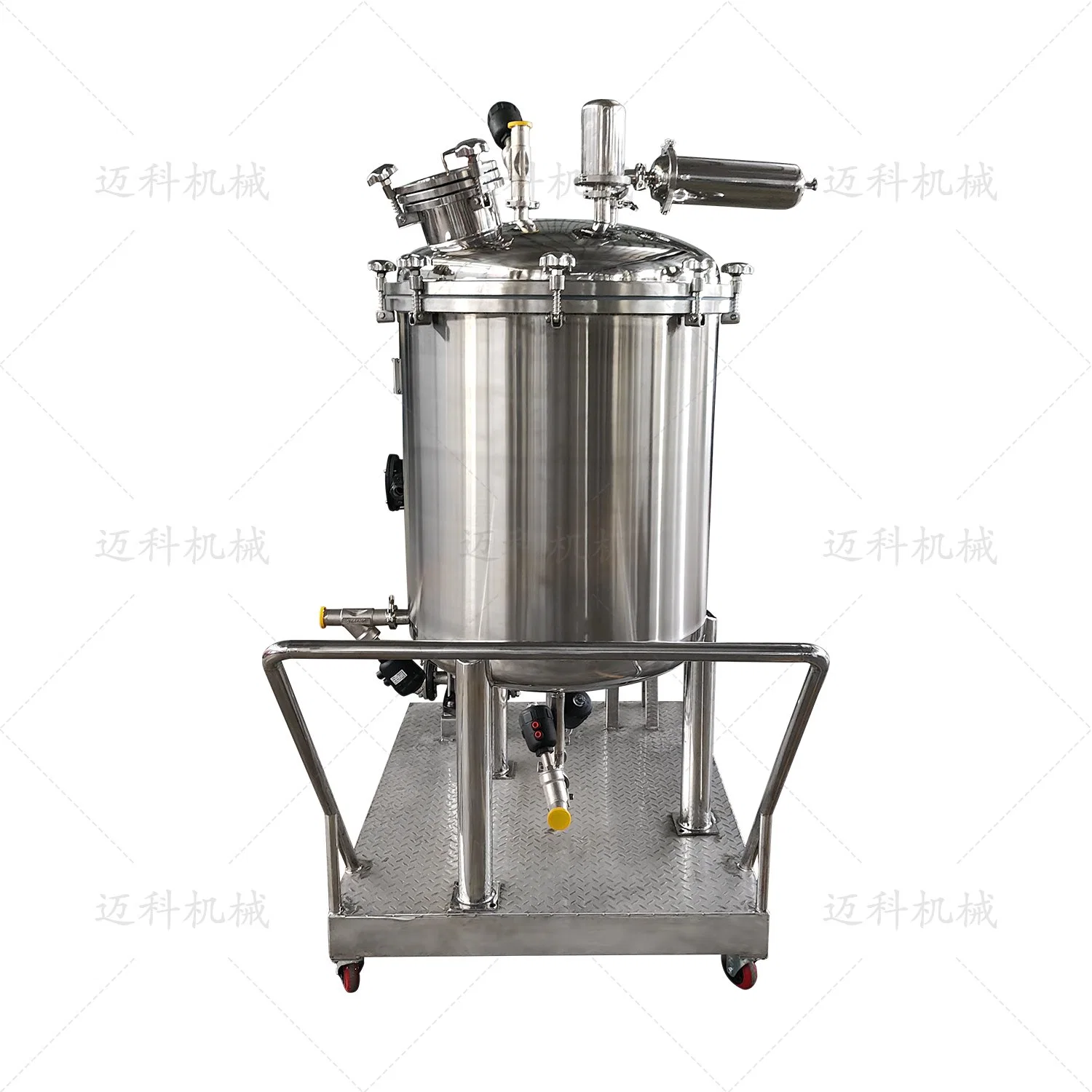 Maike Machinery Automatic Mobile CIP Cart / CIP Clean System for Fermenter Tank