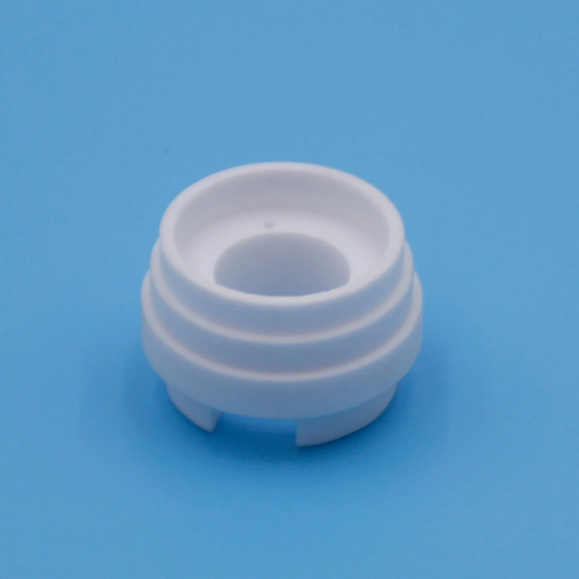 Custom Machined Zirconia Alumina Thread Shaped Fittings for Textile Machinery