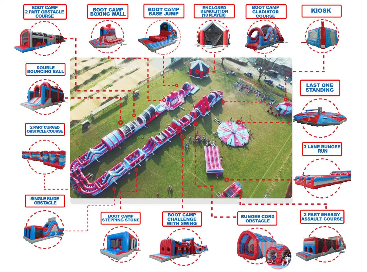 2020 New 5K Inflatable Playground for Sale