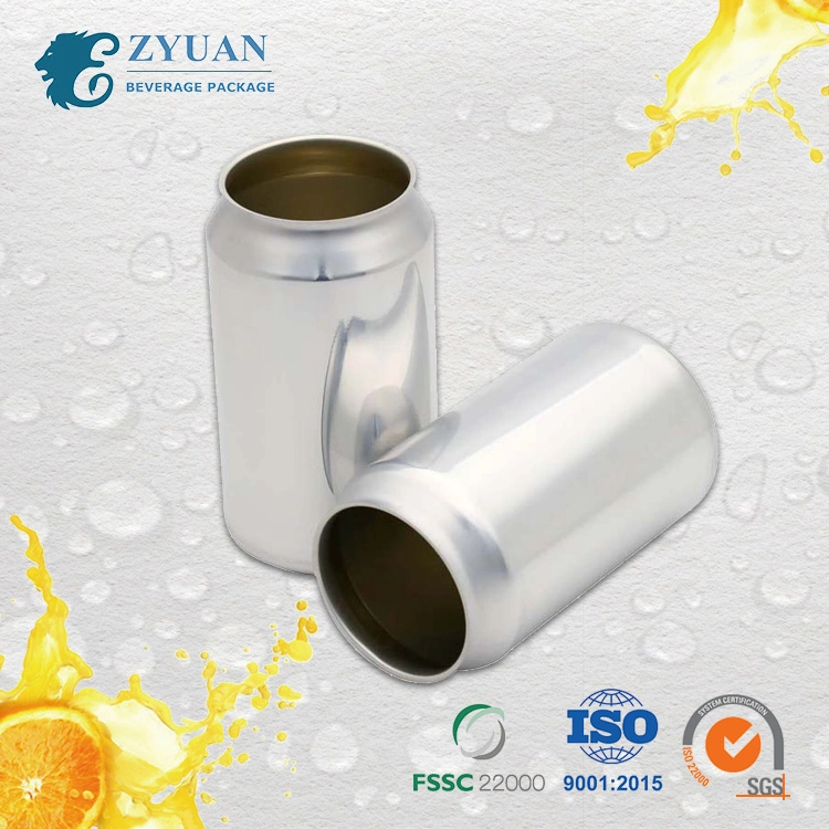 330ml Standard Best Selling Color Customized Printing Easy Open Ring Pull Soda Aluminum Beverage Can