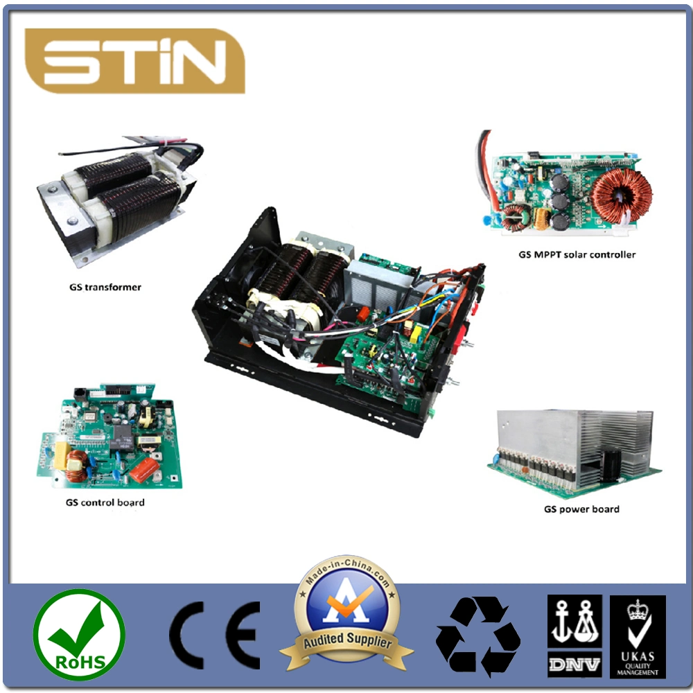 CA/CC 1KW 2kW 3kw 40A Alimentación SMA fuera de red híbrida Energía solar Inver. Casa Inver. Con cargador MPPT de 48 VDC Para uso doméstico