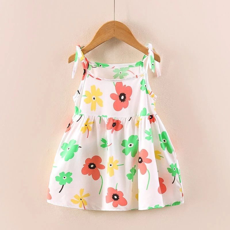 Cotton Silk Skirt Children's Summer Dress Princess Suspender Skirt Children's Clothing