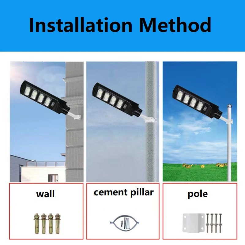 Wholesale/Supplier Outdoor All in One Solar Powered LED Garden Street Lamp with Motion Sensor