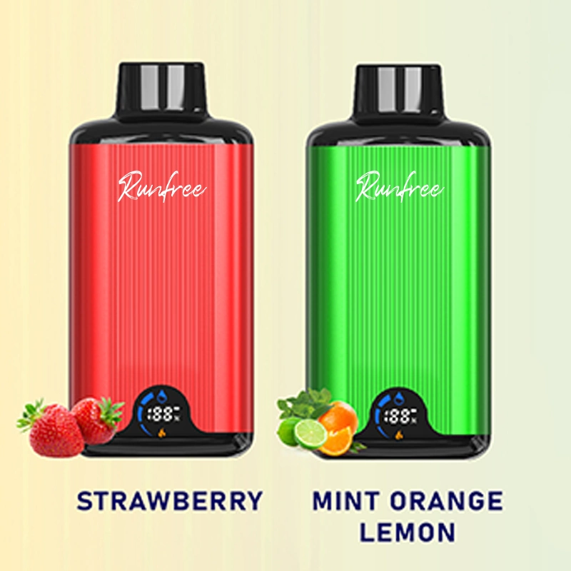 Meilleure alimentation Runfree15000 puffs Big Cloud livraison gratuite bon marché Vape Pods rechargeables avec filtre