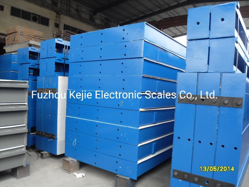 60t or 80t 3X16m or 18m Accuracy Electronic Heavy Duty Weighbridge/Truck Scale From China Kejie Weighing Factory for Export