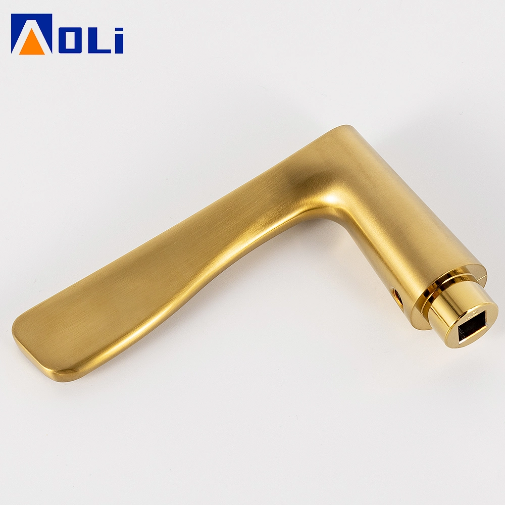 New Design Square Zamak Die Casting Door Handle for Apartment