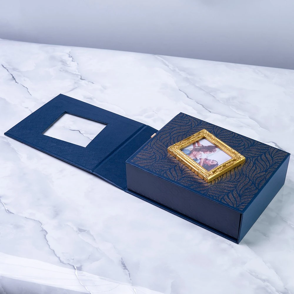 Custom Logo Luxury High-End Photo Frame Gift Box elegante Café Vasos artículos de tocador Brdesmaids Regalo Sets Cajas