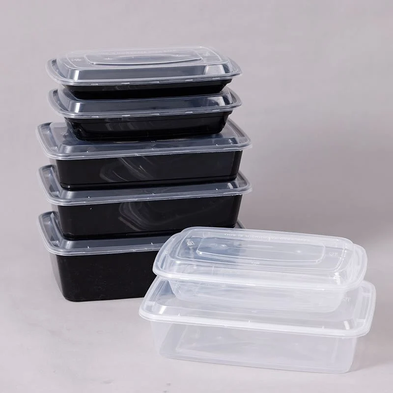 Low Price Eco-Friendly Disposable Lunch Boxes for Takeout, Outdoor Picnic