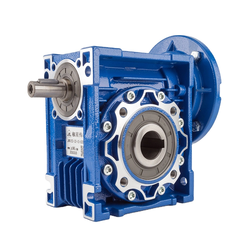 Worm Reducer Gearbox Speed Reduction for Winch Gear Box Motor Drive High quality Small Engine China Manufacturer Aluminium Flange Nmrw Worm Reducers Gearboxes