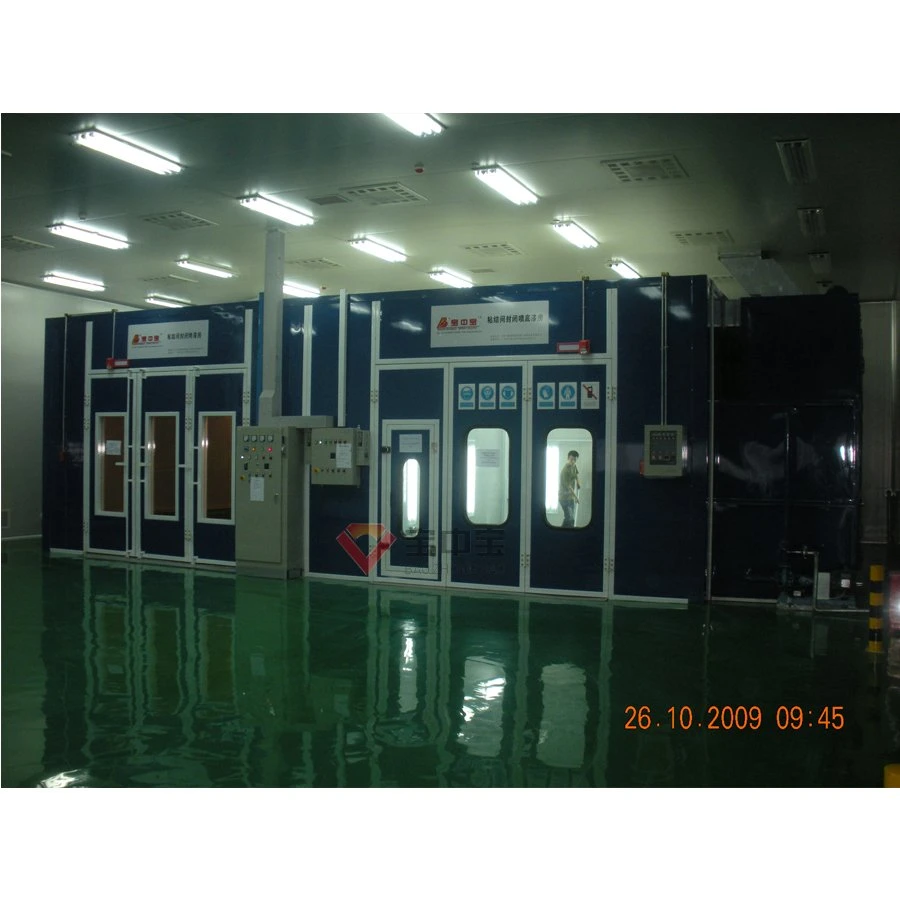 Customized Large Industrial Baking Spray Booth for Train/Aircraft Parts Paint Line Aerospace Paint Booth