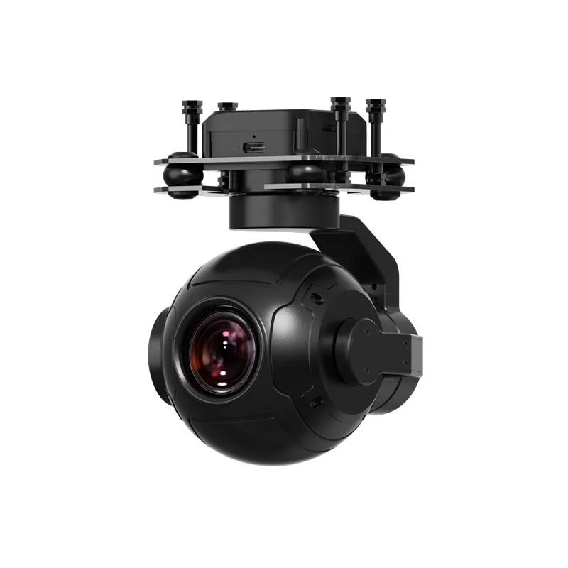 Siyi Zr10 2K HD 30X Zoom Three-Axis PTZ Camera Equipment Patrol Fire Detection Traffic Monitoring