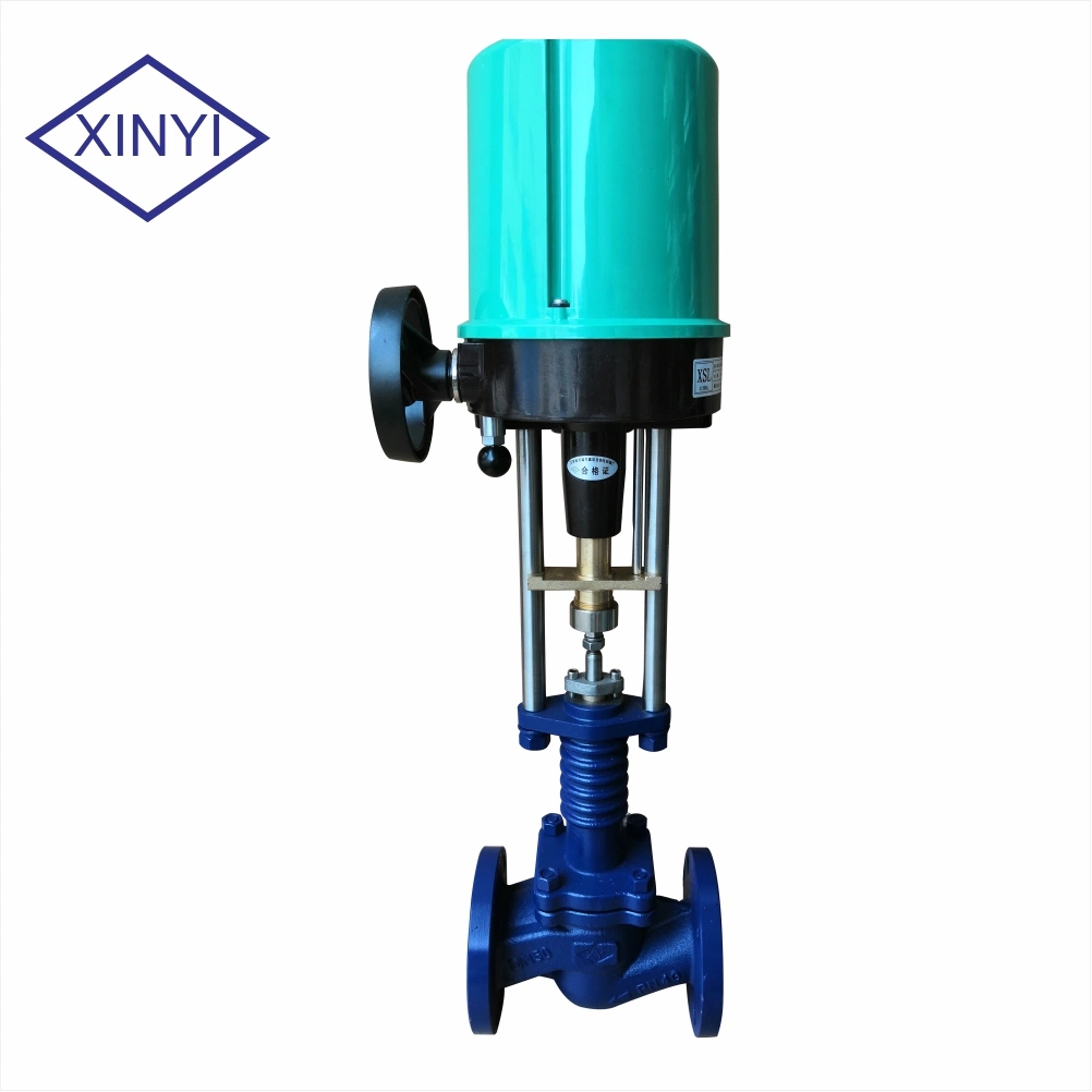 P. Pi. Pid. 4-20mA 0-10VDC Electric Control Motorized Medium Pressure Steam Control Valve for Setting Machine