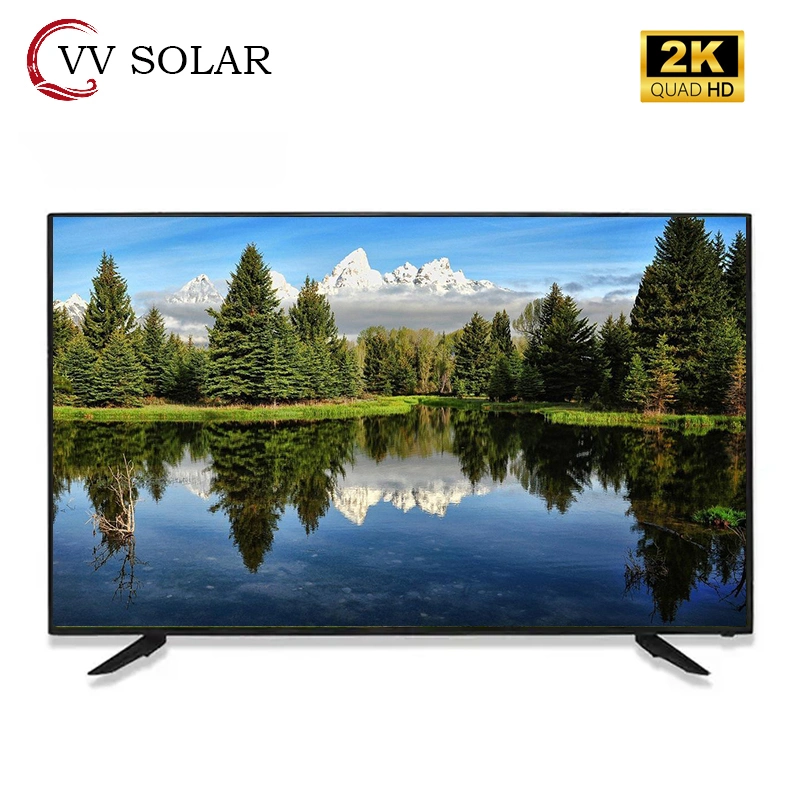 Televisores LCD LED de fábrica televisores Acessórios de vídeo áudio doméstico Televisores Smart TV VV