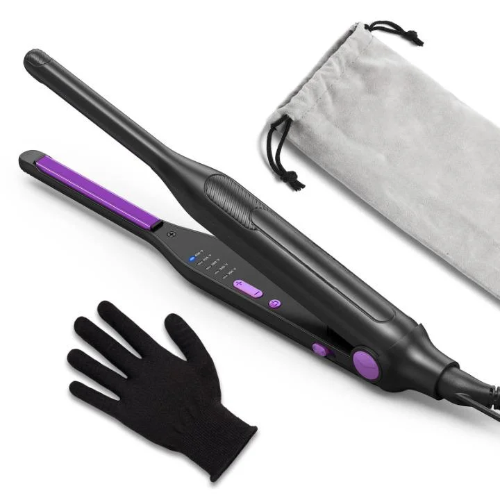 Wholesale Price Mini Small Pencil Flat Iron Short Hair Electric Hair Straightener