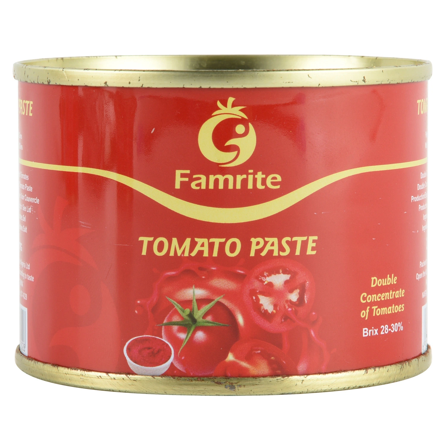 A pasta de tomate pode ser mais pura preço melhor qualidade do fabricante chinês