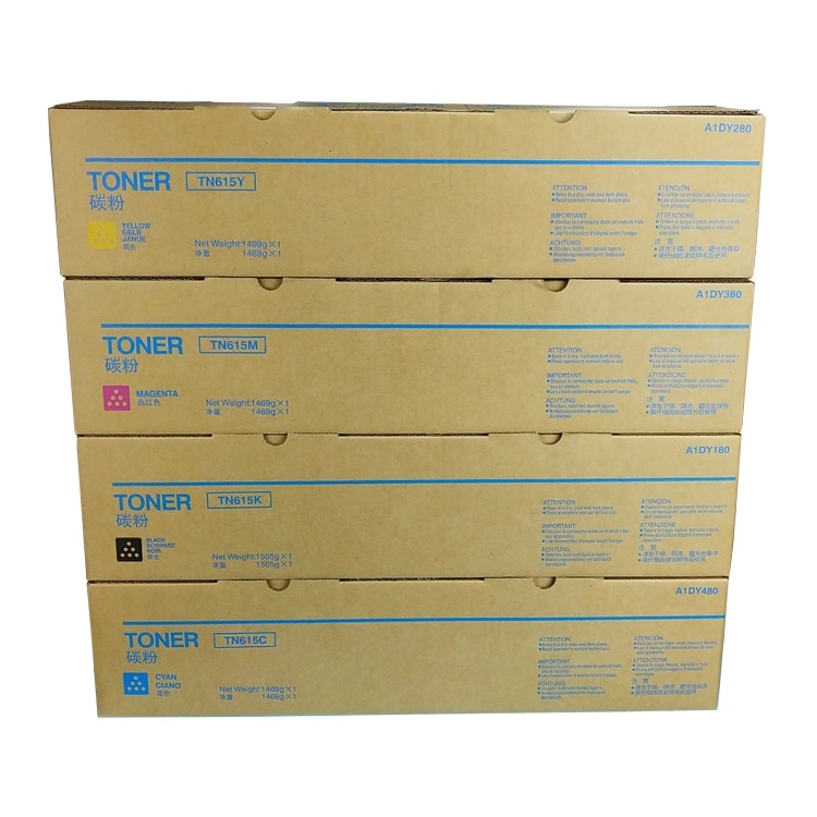 Hot Sale Tn615 Color Copier Toner Cartridge Manufacturer Use Bizhub Press C8000 Konica Minolta