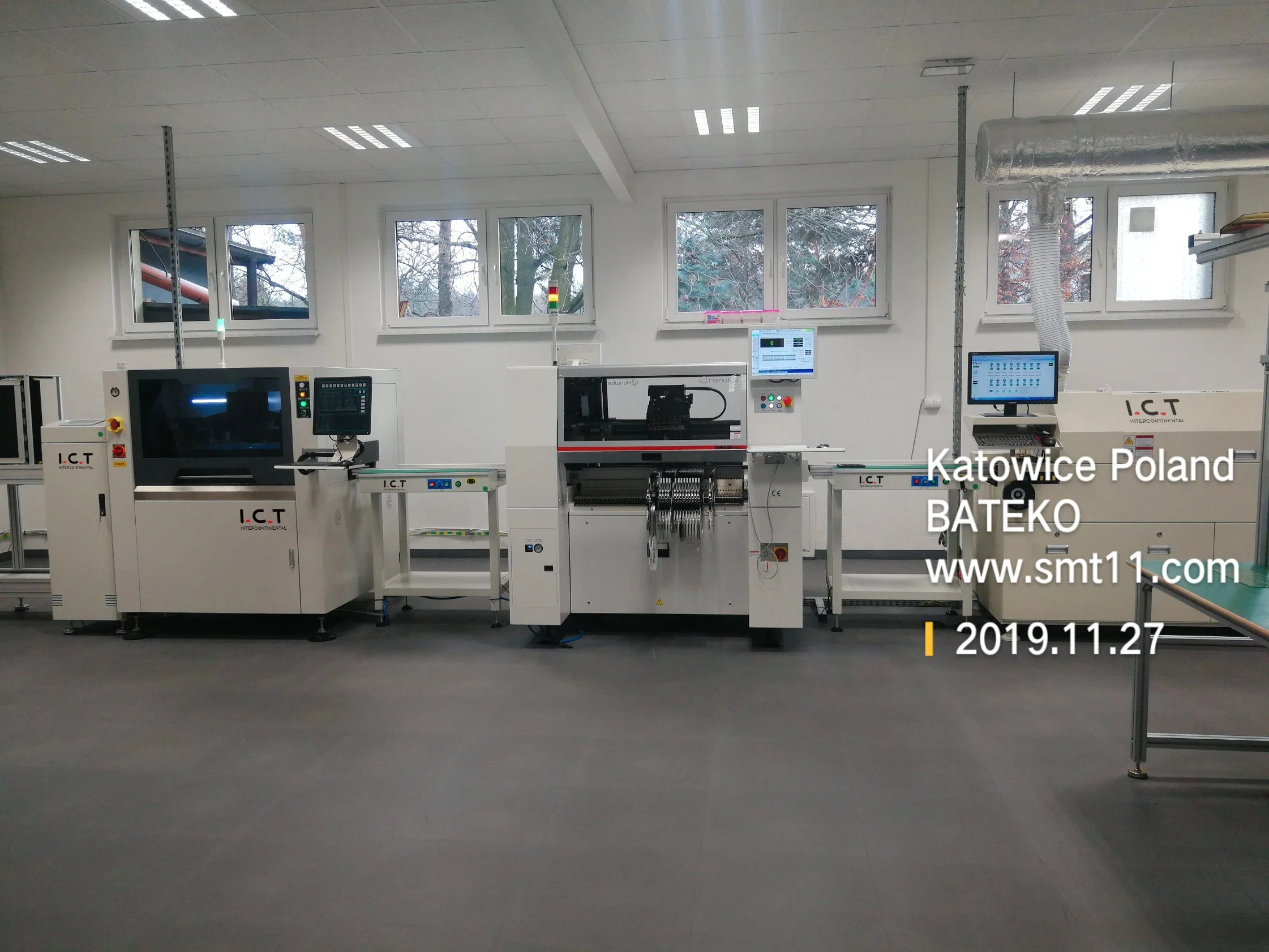 New Full Auto SMT Stencil Printer for PCB Printing