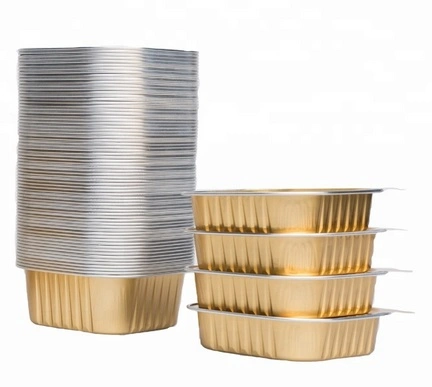 Airline Catering Aluminum Foil Container Casserole Trays