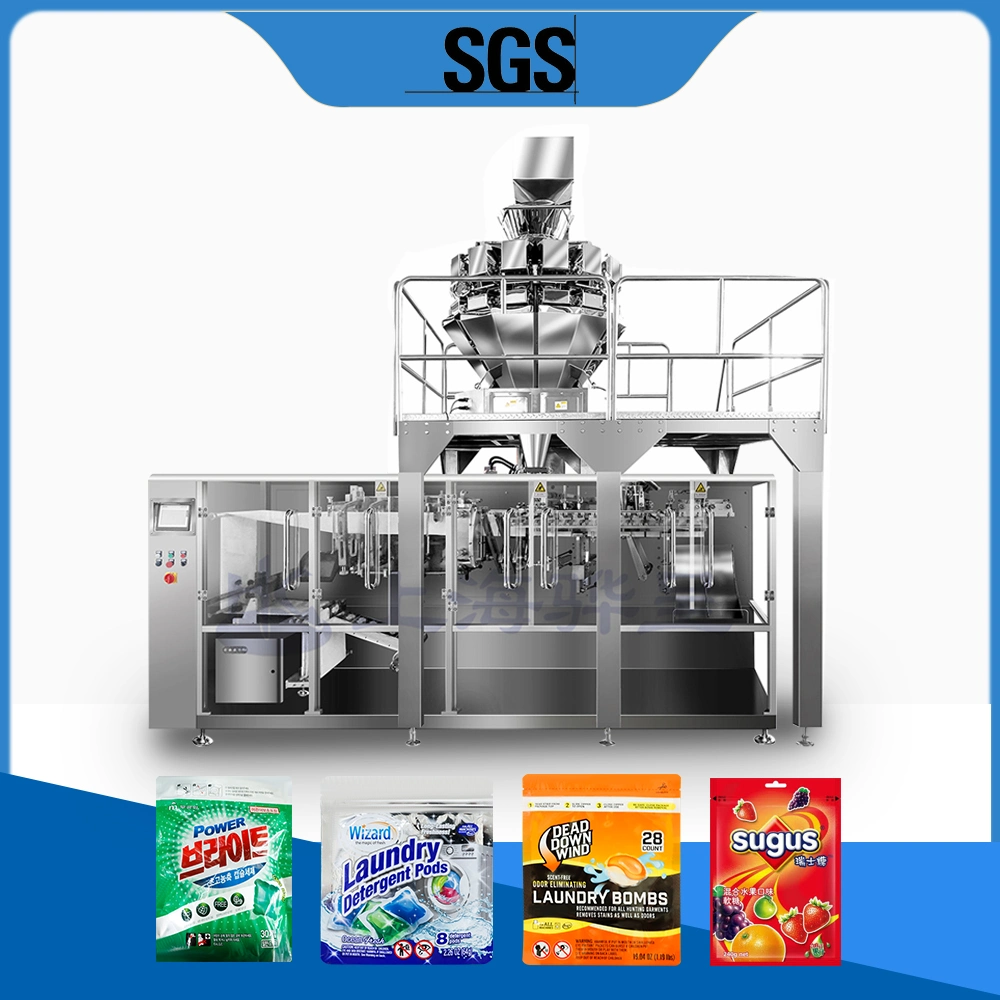 Auto 4 Side Seal Sachet Twin Bags Packing Packaging Machine