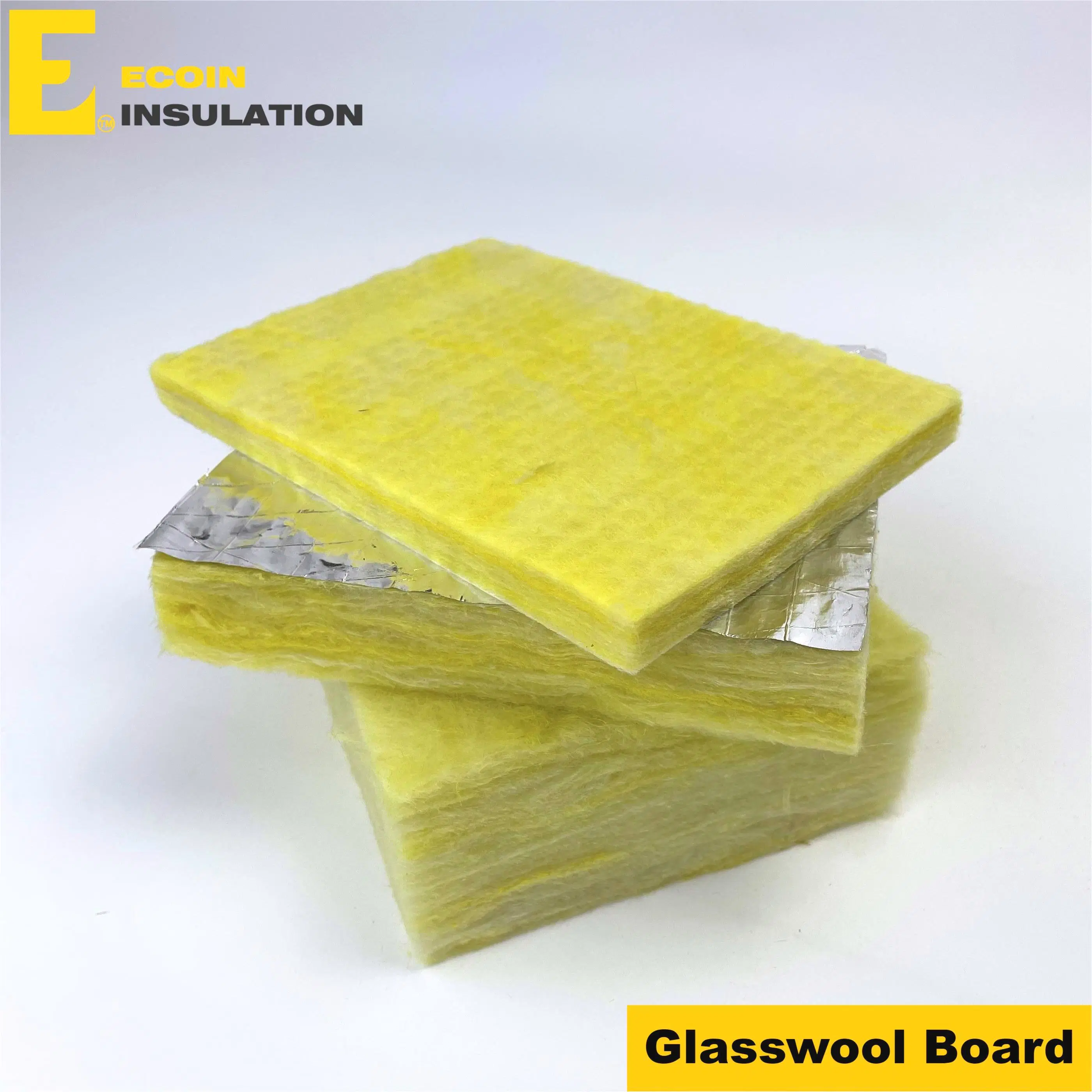 Fiberglass Wool Sheet for Air Conditioning Insulation Sound Absorbtion Waterproof Aerogal Glass Wool Board