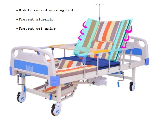 New Design ABS Three Function Full Bending Hospital Bed