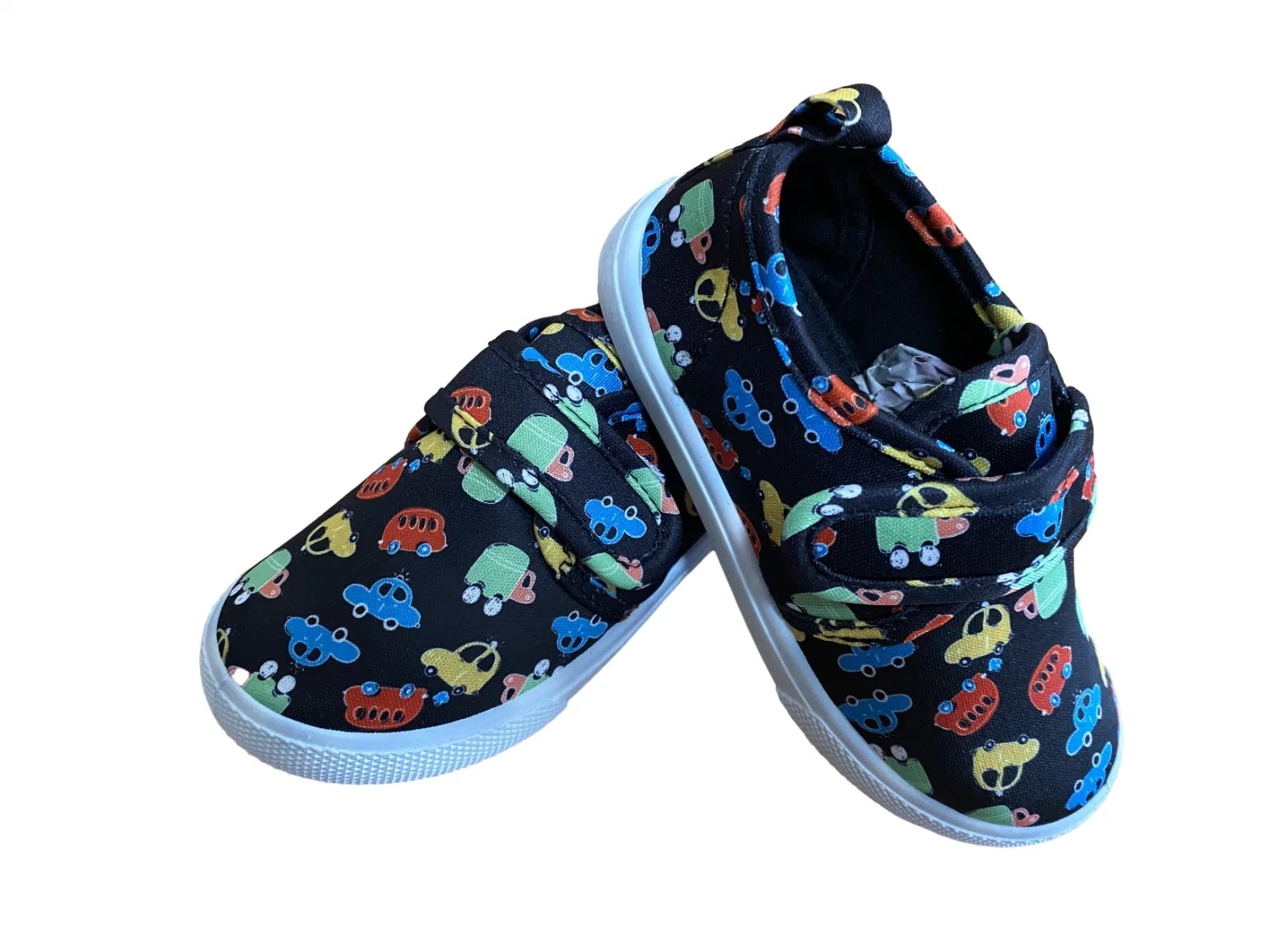 Colorful Cars Prints Boys Shoes Kids Sneakers Babies Footwear Canvas Shoes