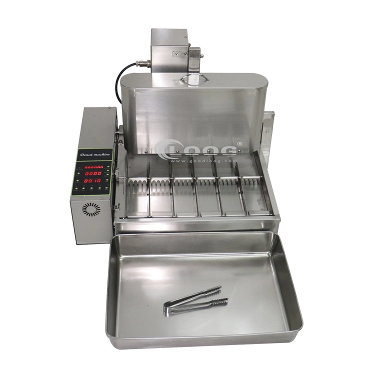 Commercial Bubble Egg Waffle Stick Taiyaki Takoyaki Churros Gas Cream Filling Machine Doughnut Fryer Electric Automatic 6 Rows Mini Donut Maker Machine