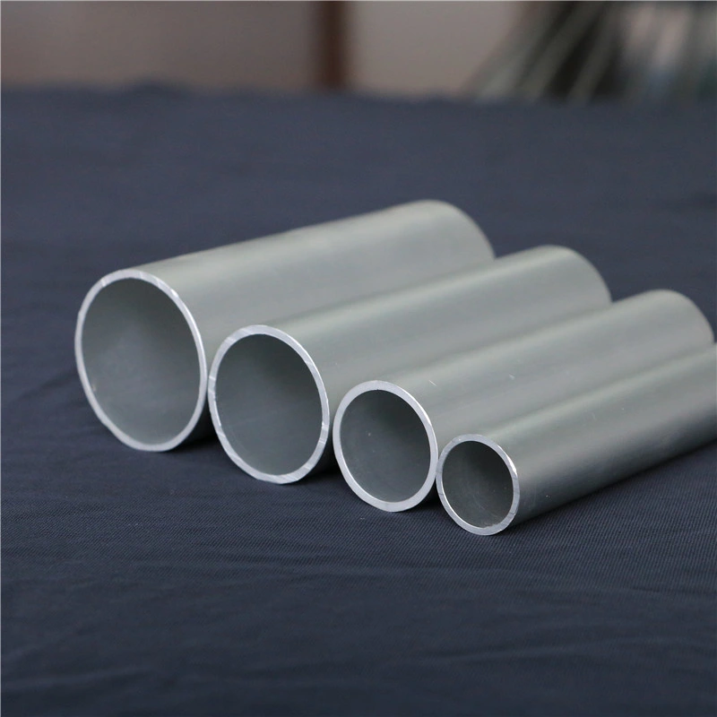 Anodized Industrial Aluminium/Aluminum Alloy Extrusion Profile, OEM Factory Extruded Tube/Pipe CNC Machining Price