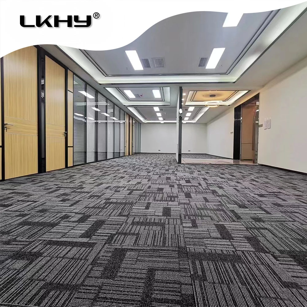 Tapis PP pour les chambres moderne Linearity Office Carpet Tiles 50*50cm