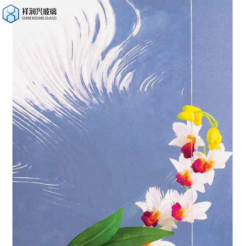 Customized Fluted Glass Patterned Moru Glass for Bathroom Home Decoration