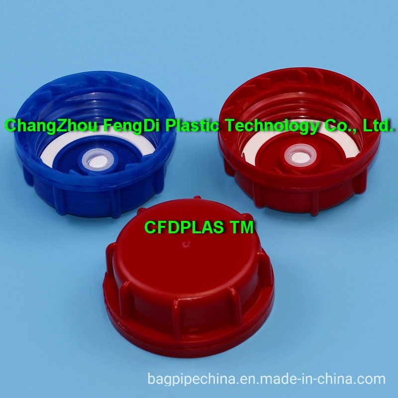 61mm Vented Tamper Evident Caps for HDPE Jerry Can Barrel Drums