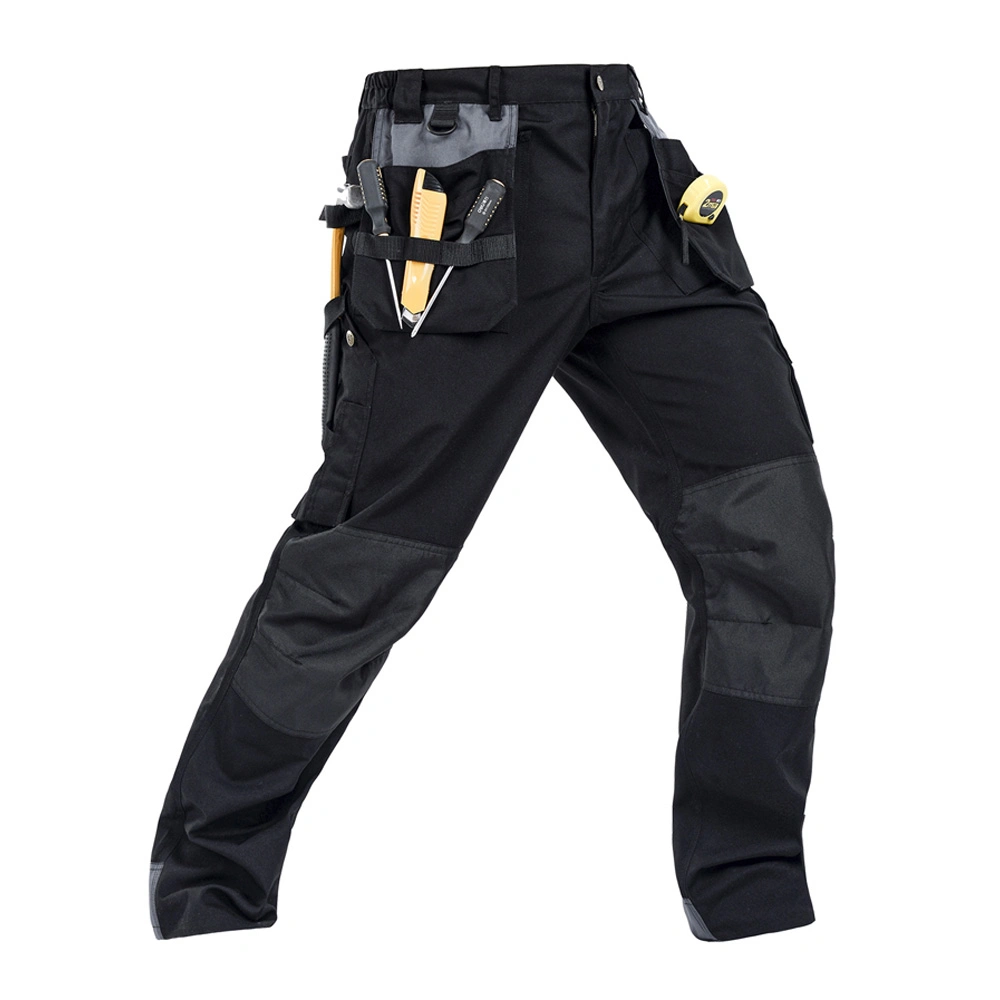 Hot Sale Men's Safety Cargo Six Pocket Pants for Engineer and Mining Working Uniform Work Wear