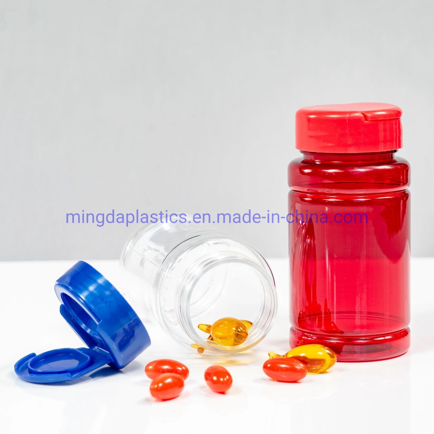 175ml Prescription Pill Straight Side Extruding Blowing Pet Packaging Bottle