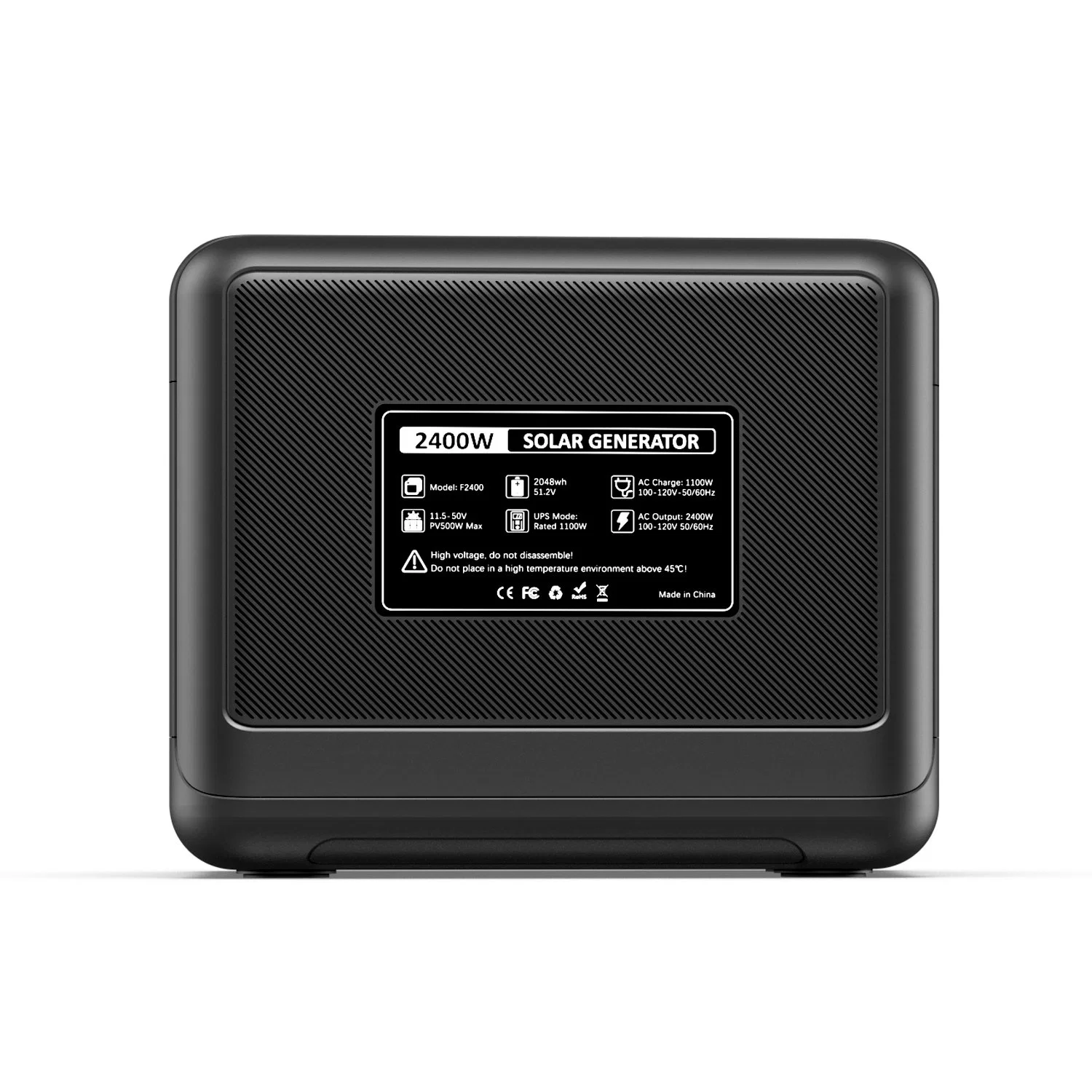 Fossibot módulo privado resistente al agua carga rápida personalizable 2400W portátil de energía ESTACIÓN 110V/220V AC DC USB QC3,0 PUERTOS