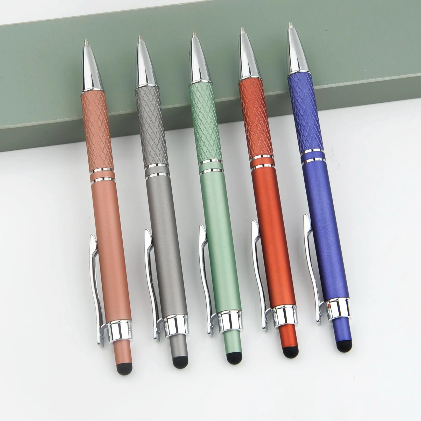 Werbegeschenk Soft Touch Stylus Click Komfortabel Schreiben Ball Pen