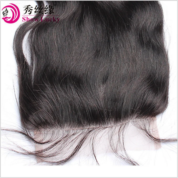 Xuchang Hair Supply Natural Black Women Hair Styles Chinese Body Wave Hair Swiss Lace Top Closure 5*5