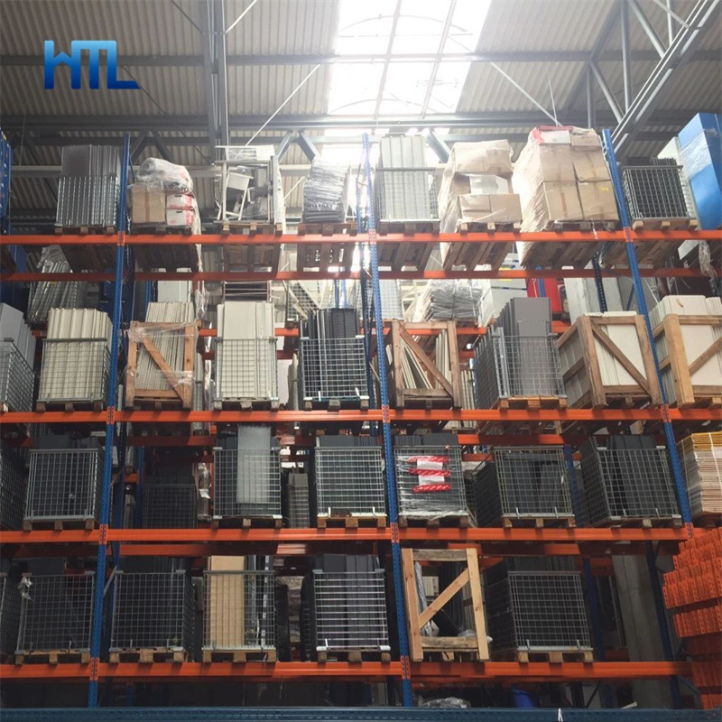 Hochwertige Falten Langlebige Lagerung Drahtgitter Metall Pallet Cage