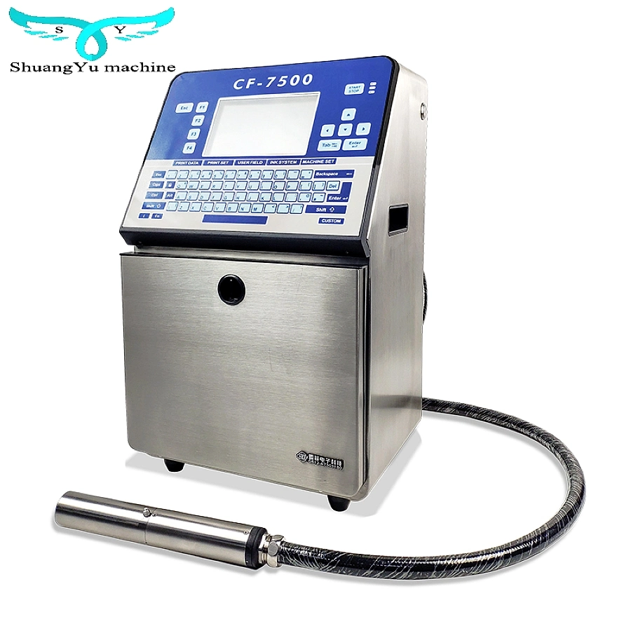 New Product DC940 High Speed Cij Industrial Marking Machine Small Characters Continuous Batch Inkjet Code Date Printer