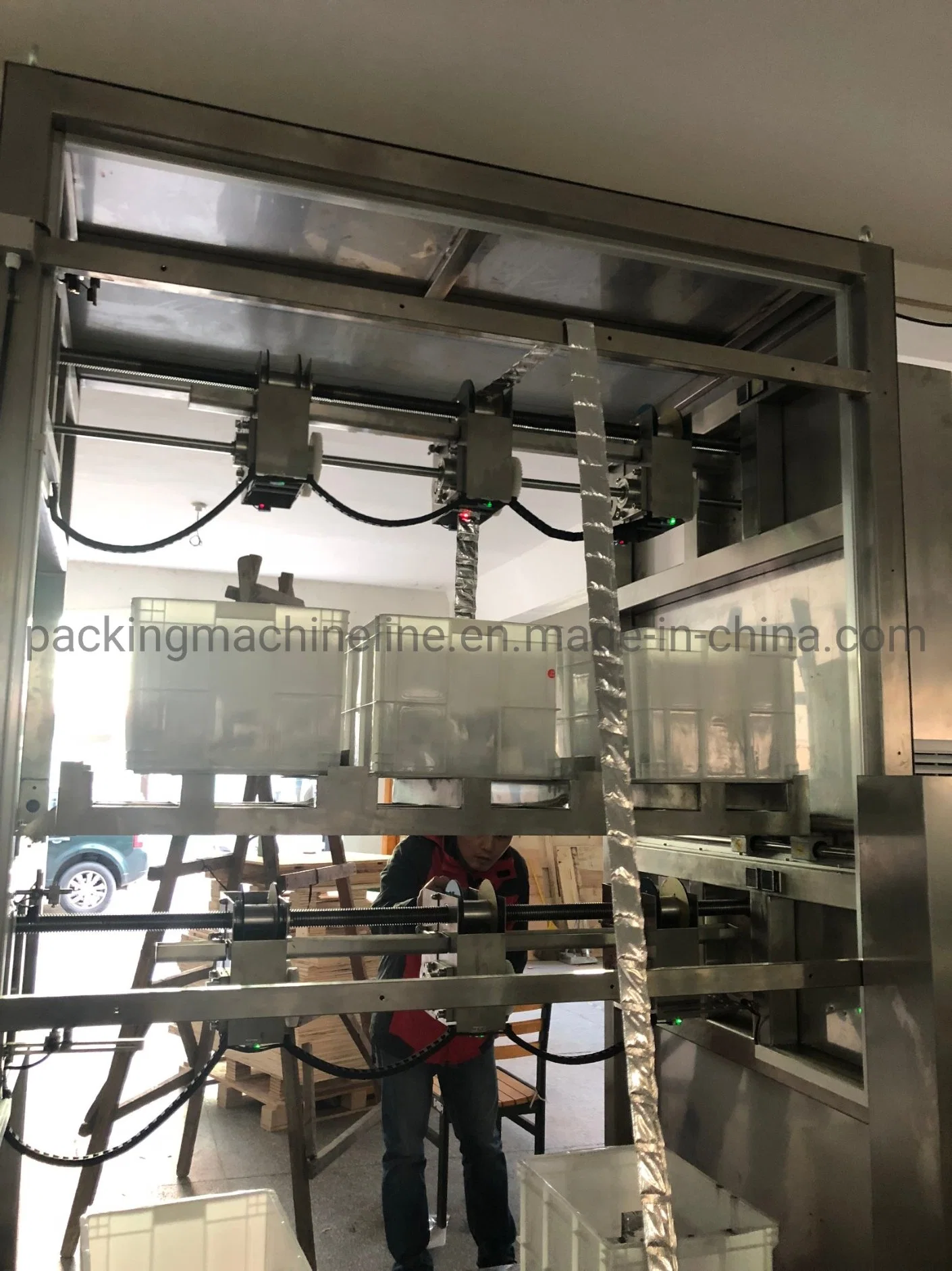 Multiline Pouch Loader/Layer for Multiline Filling Machine