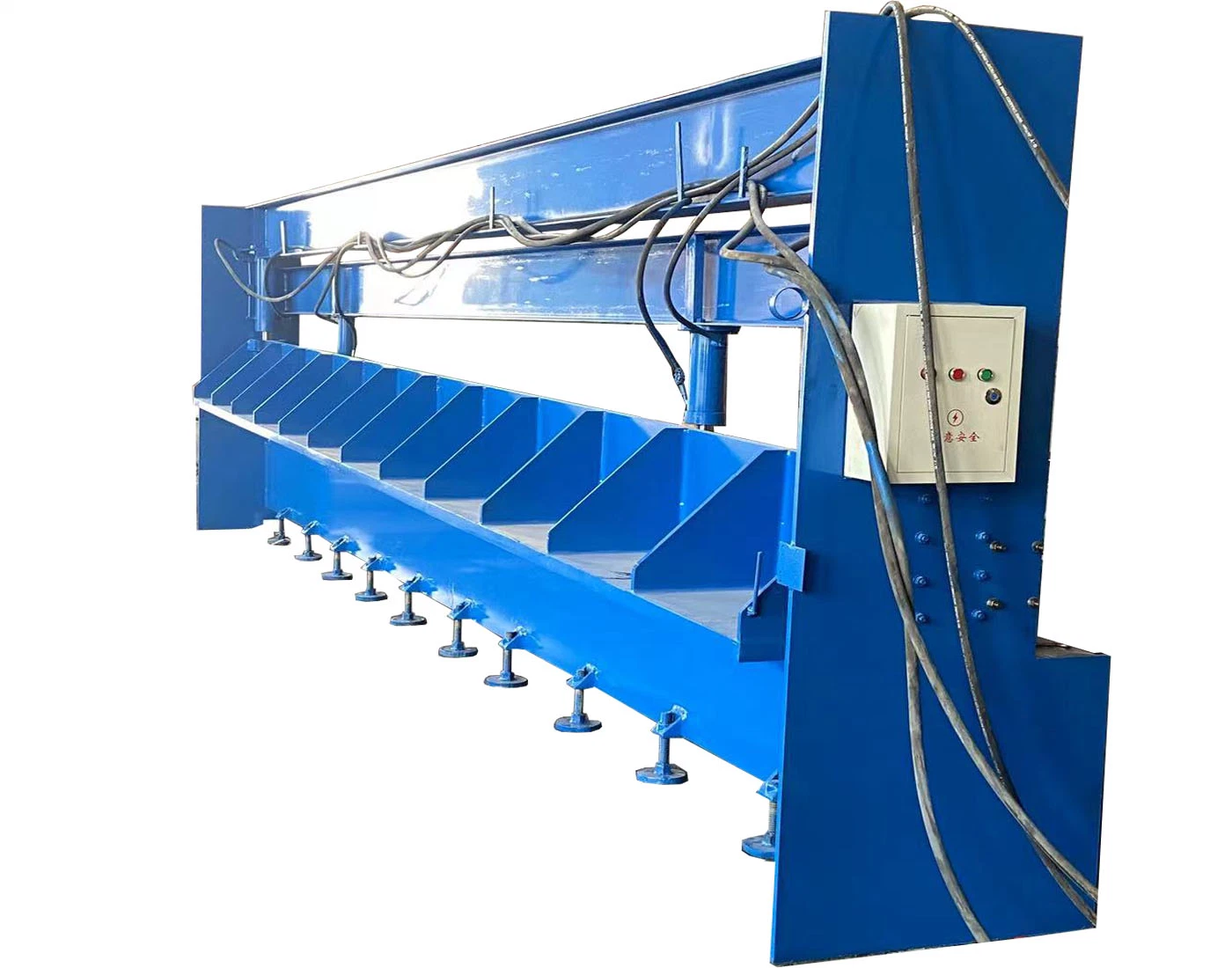 Los fabricantes de máquina cizalla automática de 8 metros de suministro de equipamiento de la máquina de cizalla