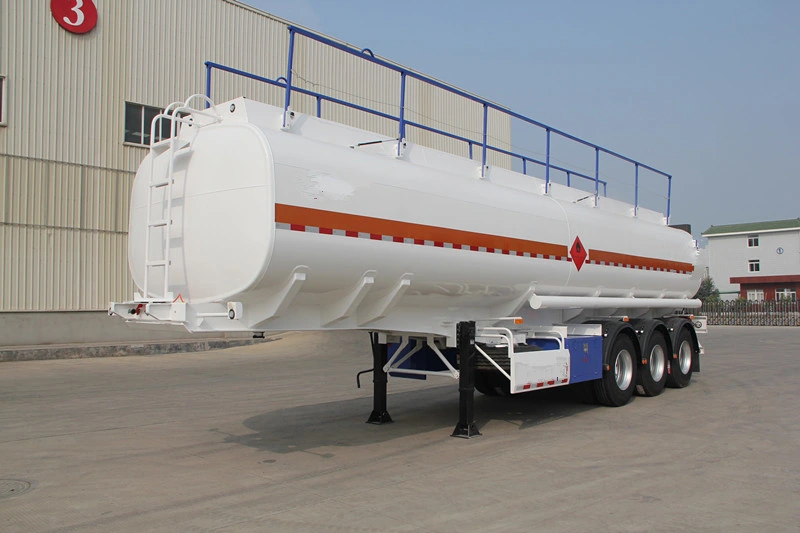 35-45cbm Tri-Axle Fuel Tank Semi Trailer