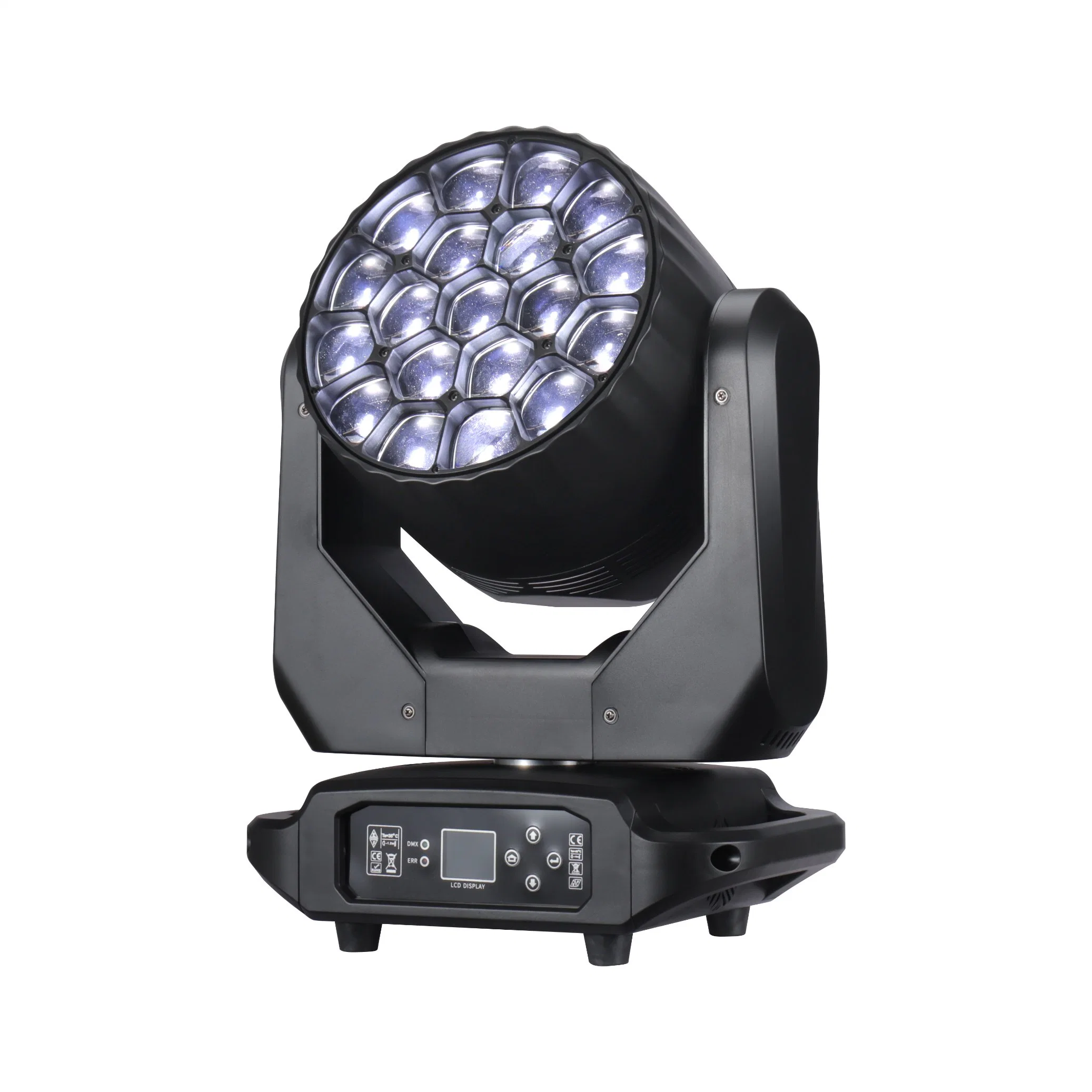 Bühne Licht Ton Paky Ausrüstung rotierende 19 X15W RGBW Auge LED-Strahl Zoom Wash