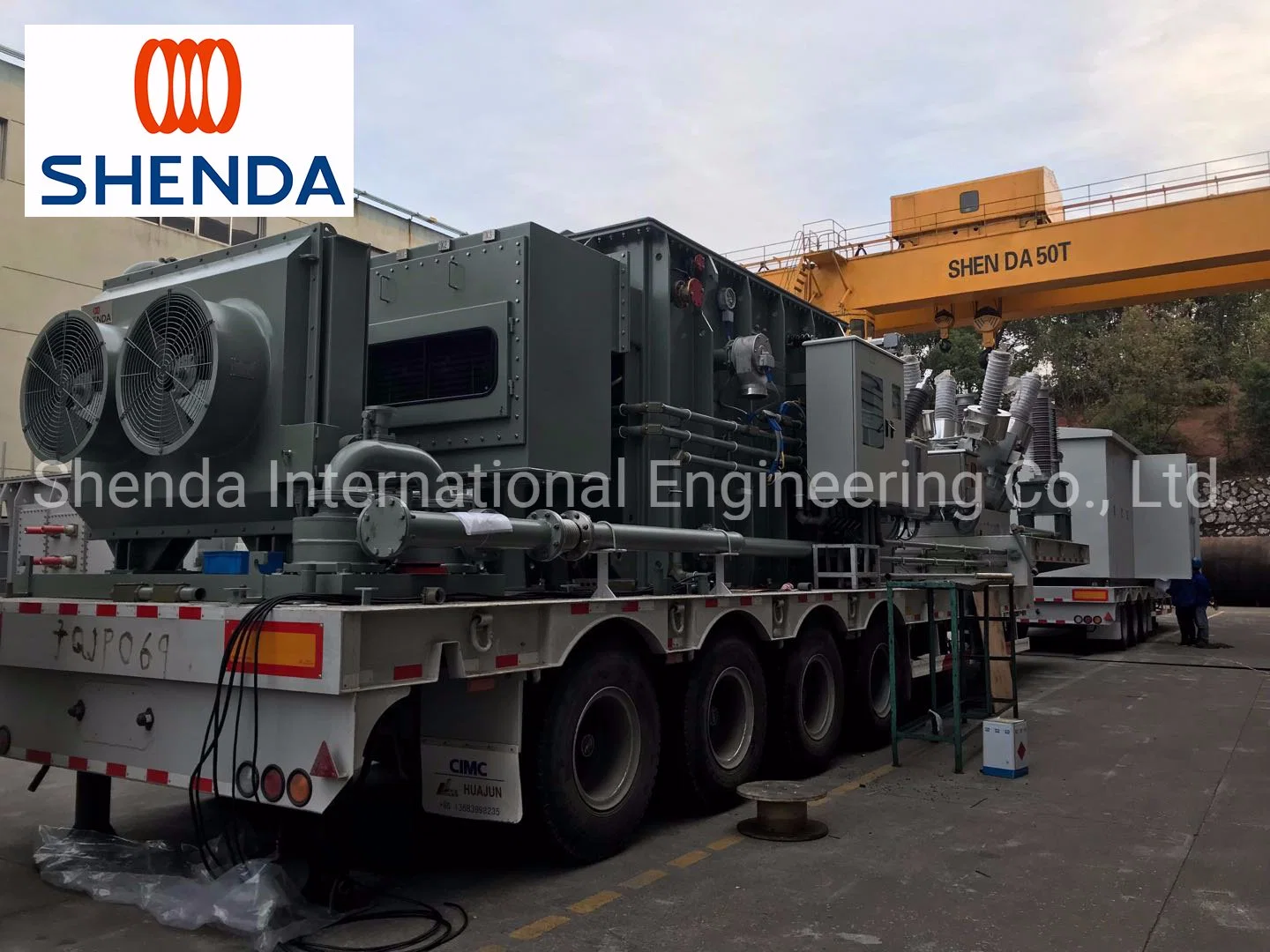 69kv 16/20mva Mobile Substation Transformer