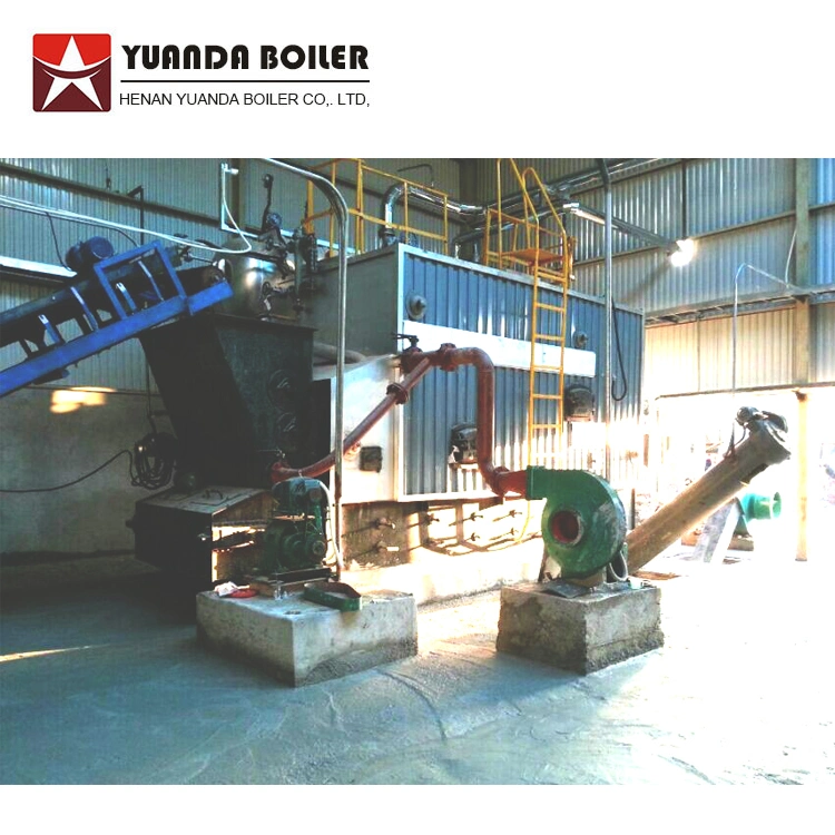 8000kg Steam Boiler Biomass Wood Husk Bagasse Fired Steam Boiler 8 Ton