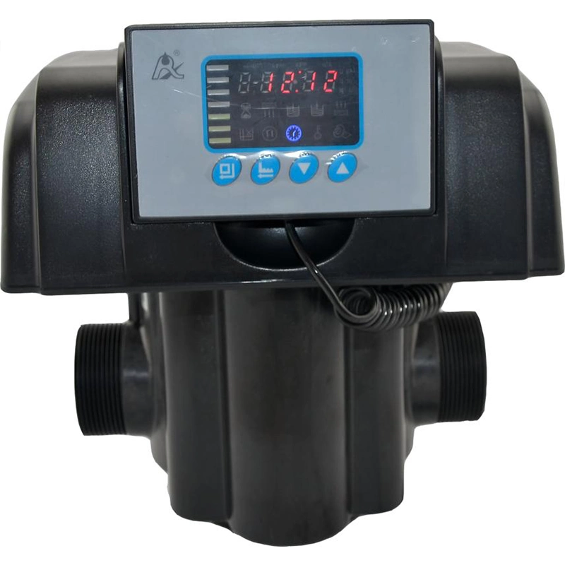 Runxin Control automático filtro de tratamiento de agua válvula de ablandamiento Tipo de tiempo Tipo de flujo montado en la parte superior