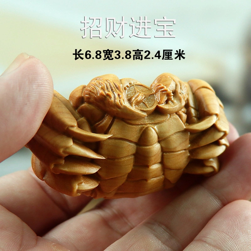 Boxwood Carving Crab All Over The World Solid Wood Rich World Crafts