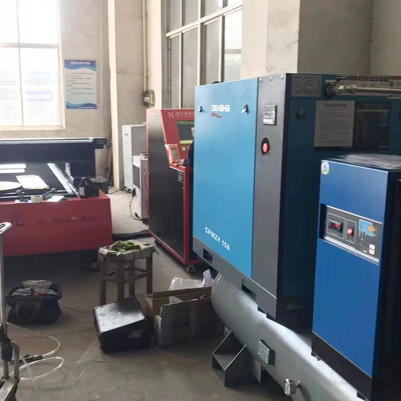 Laser Cutting Integrated 15kw Silent Rotary Screw Air Compressor