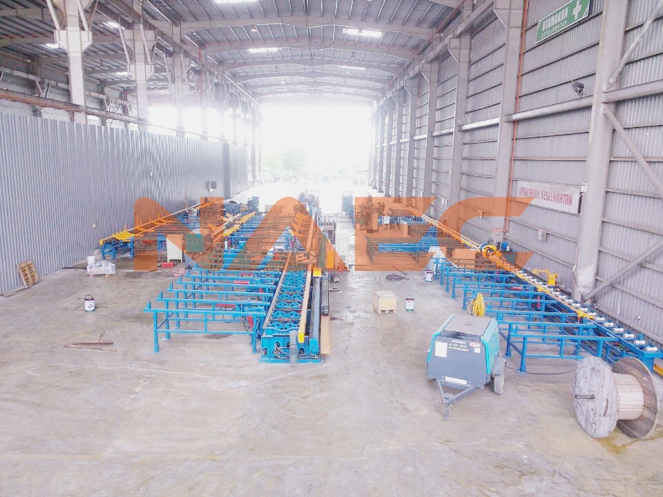 3D Video of Software System for Pipe Spooling Fabrication Line